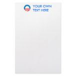 Obama 2008 O Customized Stationery