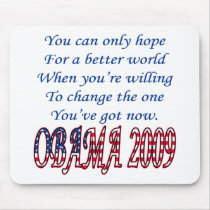 Obama 2009 mouse mats