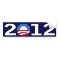 Obama 2012 Bumper Sticker