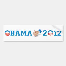 Obama 2012 bumper sticker