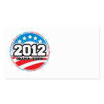 Obama 2012 business card templates