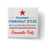 Obama 2012 pins