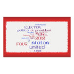 Obama 2012 Cloud Sticker
