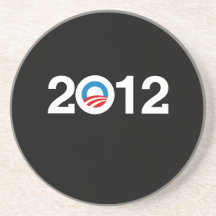 OBAMA 2012 COASTERS