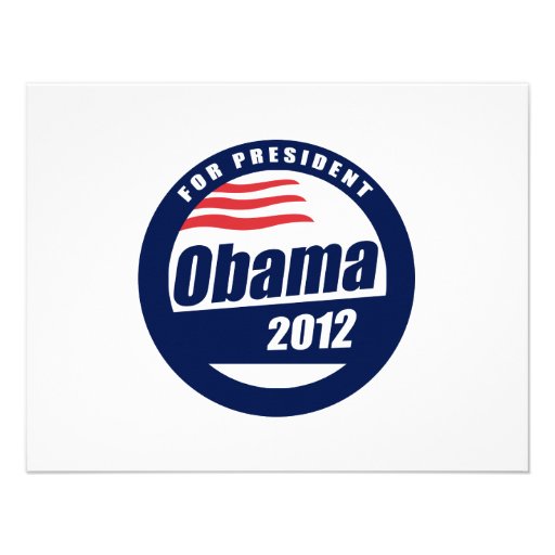 Obama 2012 custom invites