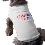 Obama 2012 dog shirt
