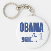 Obama 2012 Election Keychain