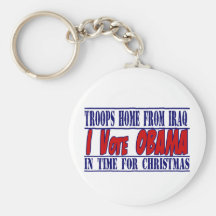 Obama 2012 Election support Keychains