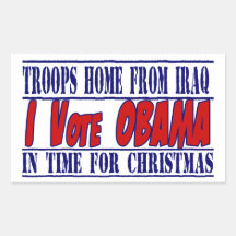 Obama 2012 Election support Stickers