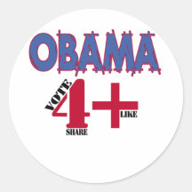 Obama 2012 Election v3 Stickers