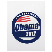 Obama 2012 customized letterhead