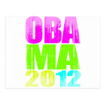 OBAMA 2012 NEON Vintage.png Post Cards
