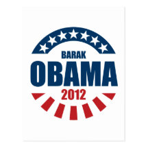 Obama 2012 post card