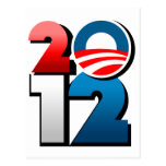 Obama-2012 Post Card