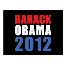 Obama 2012 post cards