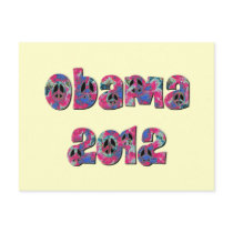 Obama 2012 post cards