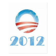 Obama 2012 postcard
