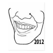 Obama 2012 Smile Post Card