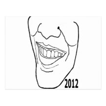 Obama 2012 Smile Postcards
