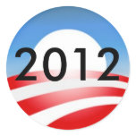 Obama 2012 stickers