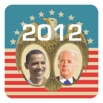Obama 2012 sticker