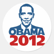 Obama 2012 sticker