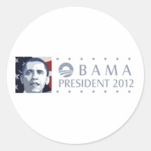 Obama 2012 stickers