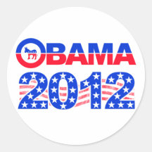 OBAMA 2012 stickers