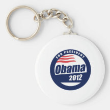 Obama 2012 T-shirt Key Chain