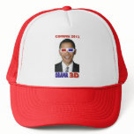 Obama 3D T-shirt - Coming 2012 hats