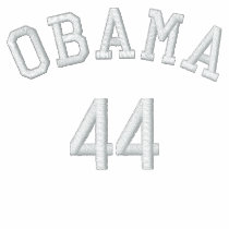 Obama 44 Embroidered Shirt