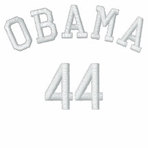 Obama 44 Embroidered Shirt