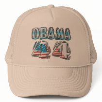 obama 44 mesh hat