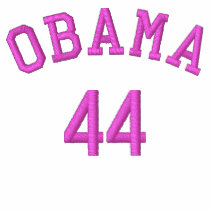 Obama 44 Ladies Sherpa-Lined Embroidered Shirt