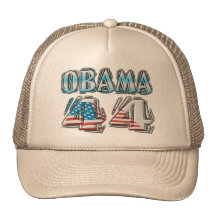 obama 44 mesh hat