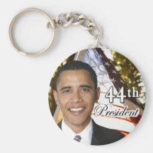 Obama 44th President Keychains