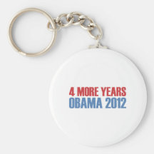 OBAMA 4 MORE YEARS KEY CHAINS