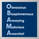 Obama-Acronym posters