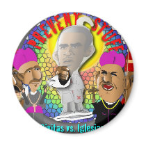 Obama and The Bishops Fridge Magnets