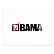 OBAMA BALLOT Faded.png Postcard