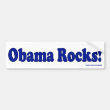 Obama bascule Bumpersticker Autocollant Pour Voiture