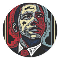 Obama Be The Change 5 Sticker