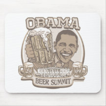 Obama Beer Summit Nonpartisan Gear Mousepad