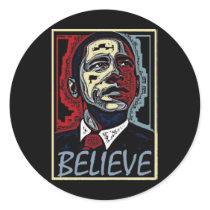 Obama Believe Sticker