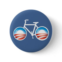 Obama Bicycle Button