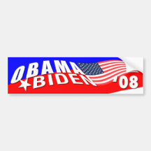 Obama Biden 08 Bumper Sticker
