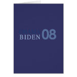 Obama Biden '08 Card
