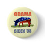 Obama Biden '08 Democratic Button Pin