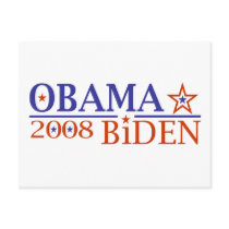 Obama Biden 08 Post Cards