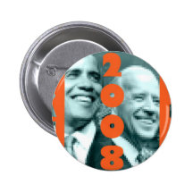 Obama Biden 2008 Button